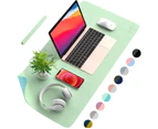 Desk Pad Desk Protector Mat - Dual Side PU Leather Desk Mat Large Mouse Pad, Writing Mat Waterproof Desk Cover Organizers