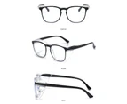 Unisex Eyeglasses Solid Construction UV-Resistant PC Blue Light Blocking Anti-Dust Glasses for Female Style 1