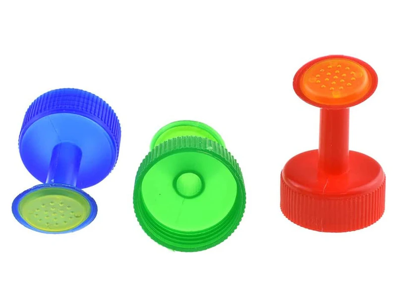 Bottle Cap Sprinkler PVC Plastic Inner Diameter Nozzle Head Gentle Watering Mist Spout Good Seal Soft Stream No Leak