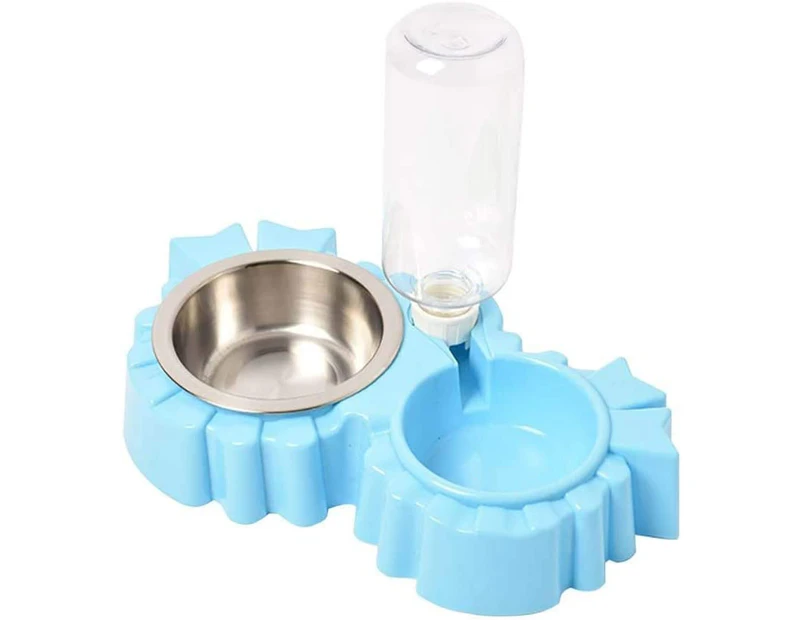 Cat Water DispenserCat Water Bowl 2 in 1 Automatic Pet Bowl Water Bottle