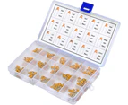 450 pcs 50V 10pF-100nF Monolithic Capacitor - Multi Monolithic Ceramic Capacitor (Yellow)