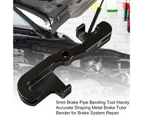 5mm Brake Pipe Bending Tool Handy Accurate Shaping Metal Brake Tube Bender for Brake System Repair-Metal