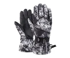 Winmax Ski Gloves Waterproof Winter Snowboard Gloves for Men Women-BlackWhite