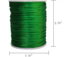 1.5 mm Nylon Satin Cord Beading Braided Thread String for Bracelets