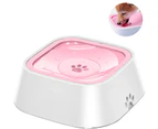 Dog Bowl Dog Water Bowl No-Spill Pet Water Bowl Slow Water Feeder Dog Bowl No-Slip Pet Water Dispenser  Feeder Bowl for Dogs and Cats