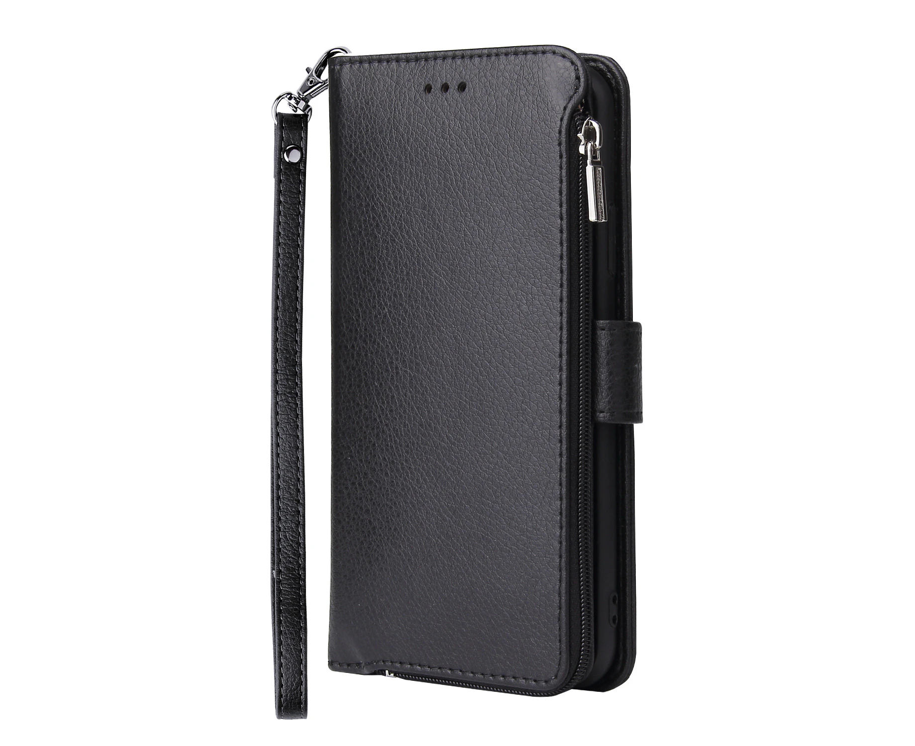 ZHIY Phone Cases Samsung Galaxy Note 8 Wallet Case with Card Holder - Black