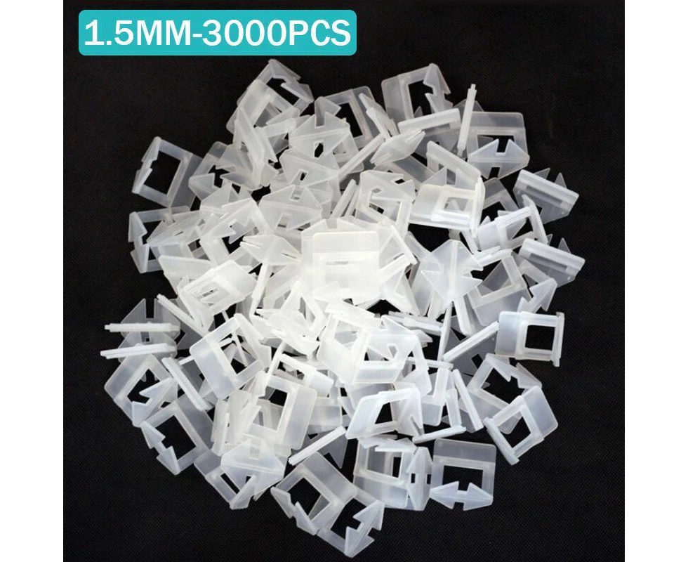 Oweite 1.5mm 3000pcs Tile Leveling System Clip Plier Levelling Spacer Tiling Tool for Floor Wall