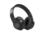 P33 Wireless Headphone HiFi ISupport Voice Calling Bluetooth-compatible5.0 Stereo Gaming Sports Headset with Microphone for Listening to Music - Black