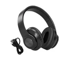 P33 Wireless Headphone HiFi ISupport Voice Calling Bluetooth-compatible5.0 Stereo Gaming Sports Headset with Microphone for Listening to Music - Black