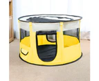 Pet Tent Dog Breeding Chamber Cat Delivery Room, Specification: Large 90x55cm(Yellow)