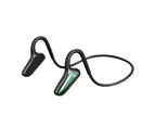 M-D8 Wireless Earphone Bluetooth-compatible 5.2 Bone Conduction Portable Comfortable Wearing Universal Headphone for Sports-Green