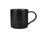 Tea Cups Coffe Cups Ceramic Dot Print Black and White Cappucino Coffee Mugs Black