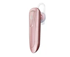 M20 Handsfree Stereo Bluetooth-compatible 5.0 Earphone Wireless Headset for iPhone Huawei-Rose Gold