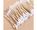 Cotton Swab with Two Heads Cotton Swab Wooden Stick Sustainable Cotton Swab Made of Bamboo Cotton Swab Wood