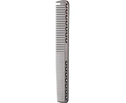 Pro Ultra Thin Hairdressing Aviation Aluminum Comb Hair Styling Cutting Tool-Black