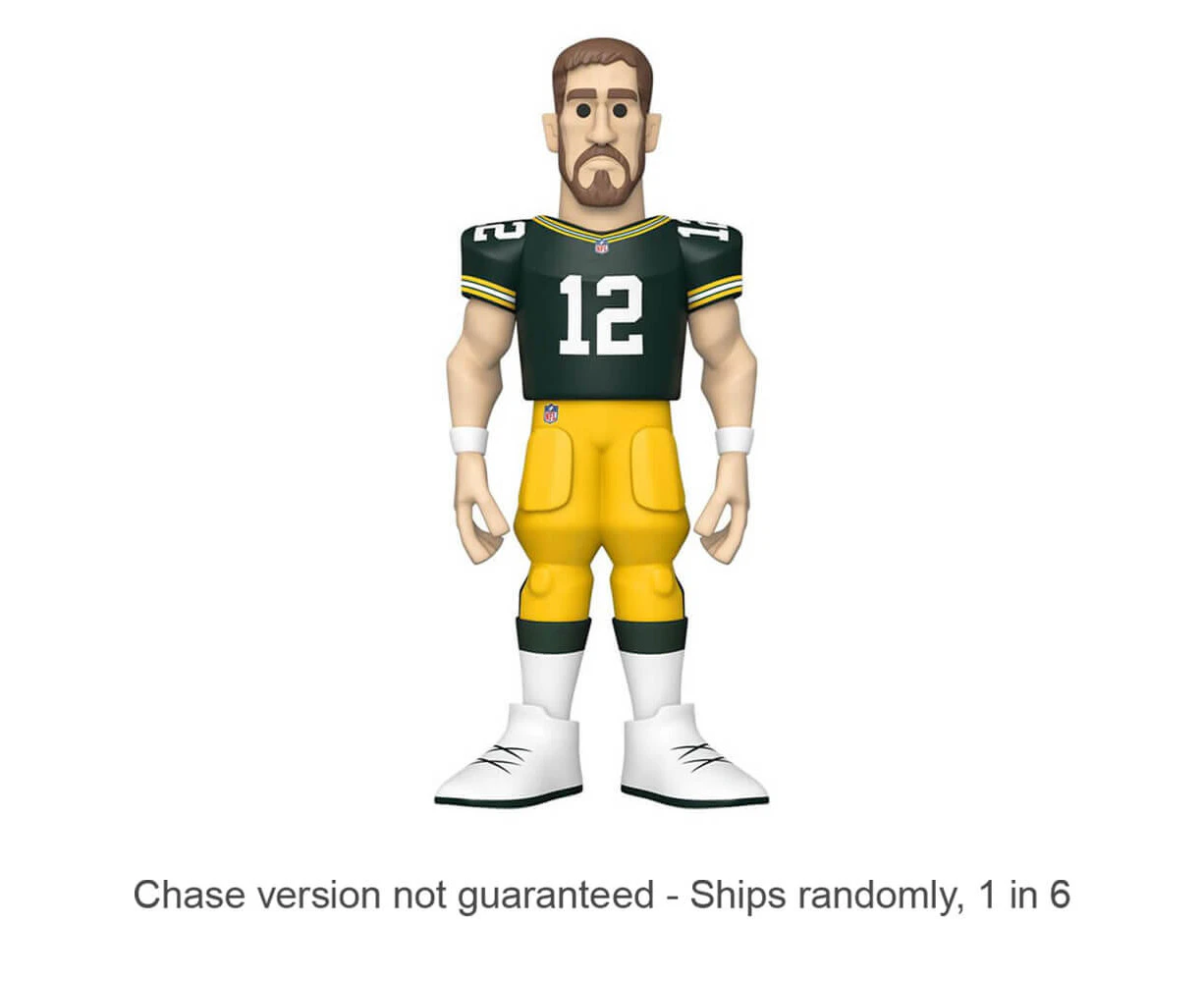 NFL: Packers Aaron Rodgers 12" Vinyl Gold Chase Ships 1 in 6