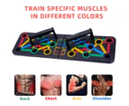 14 in1 Push Up Board Rack Bar Grip Handle Muscle Train Gym Workout Fitness Stand