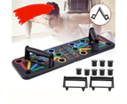 14 in1 Push Up Board Rack Bar Grip Handle Muscle Train Gym Workout Fitness Stand