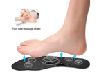 1 pair Gel Acupressure Magnetic Insoles/Inserts for Foot/Feet Therapy, Massaging Insoles for Men & Women