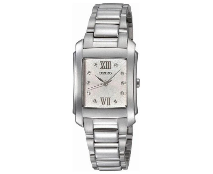 Seiko SRZ379P1 Neo Classic Stainless Steel Women's Watch Silver