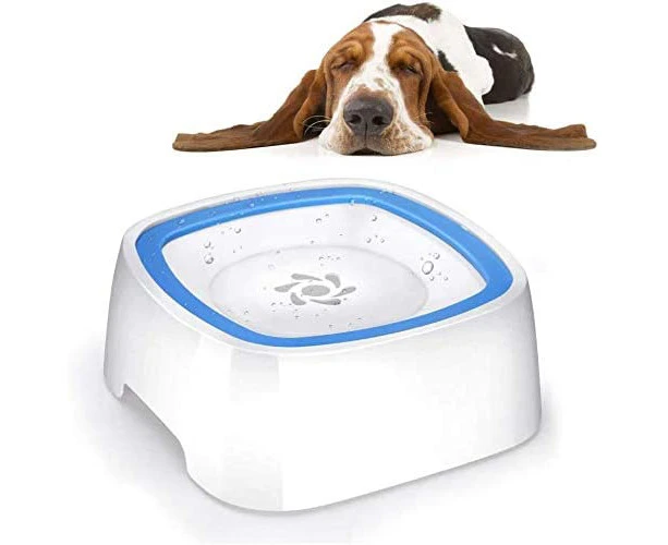 Dog Water Bowl, Overflow Proof  Anti Spill Pet Water Bowl