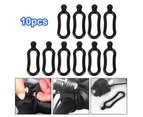 10Pcs Bike Rubber Band High Elastic Convenient Portable Bicycle Torch Light Strap for Mountain Bike