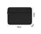 Laptop Shoulder Bag,Waterproof Slim Laptop Bag Sleeve13/15 inch - Black