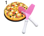 Centaurus Store 6/9Pcs Children Kids Pizza Cutting Kitchen Cooking Pretend Role Play Toy Set- 9pcs