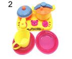 Centaurus Store 6/9Pcs Children Kids Pizza Cutting Kitchen Cooking Pretend Role Play Toy Set- 9pcs