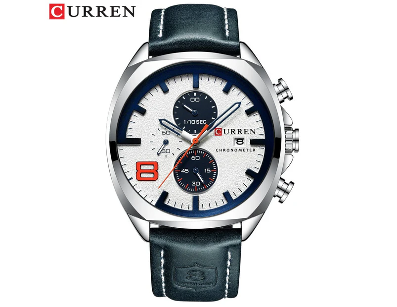 CURREN Fashion Men's Sport Watch Men Analog Quartz Watches Waterproof Date Military Multifunction Wrist Watches Men Clock
