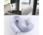 3m 15cm 6'' Exhaust Hose Pipe Duct Flexible PVC Air Conditioner Replacement Part