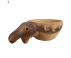 Water Mug Hand Carved Fox Crafted Nordic Style Animals Head Image Cup for Home 1