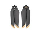 1 Pair Drone Blade Silent Low Noise Mini Portable Drone Propeller for DJI Air 2S Golden