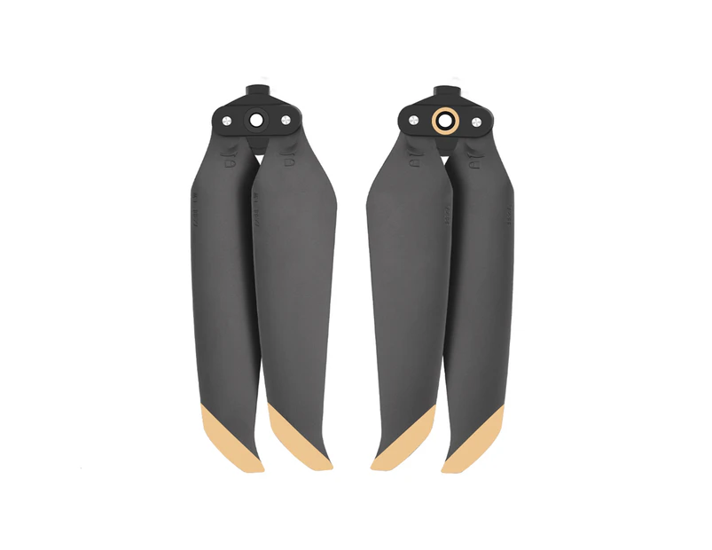 1 Pair Drone Blade Silent Low Noise Mini Portable Drone Propeller for DJI Air 2S Golden