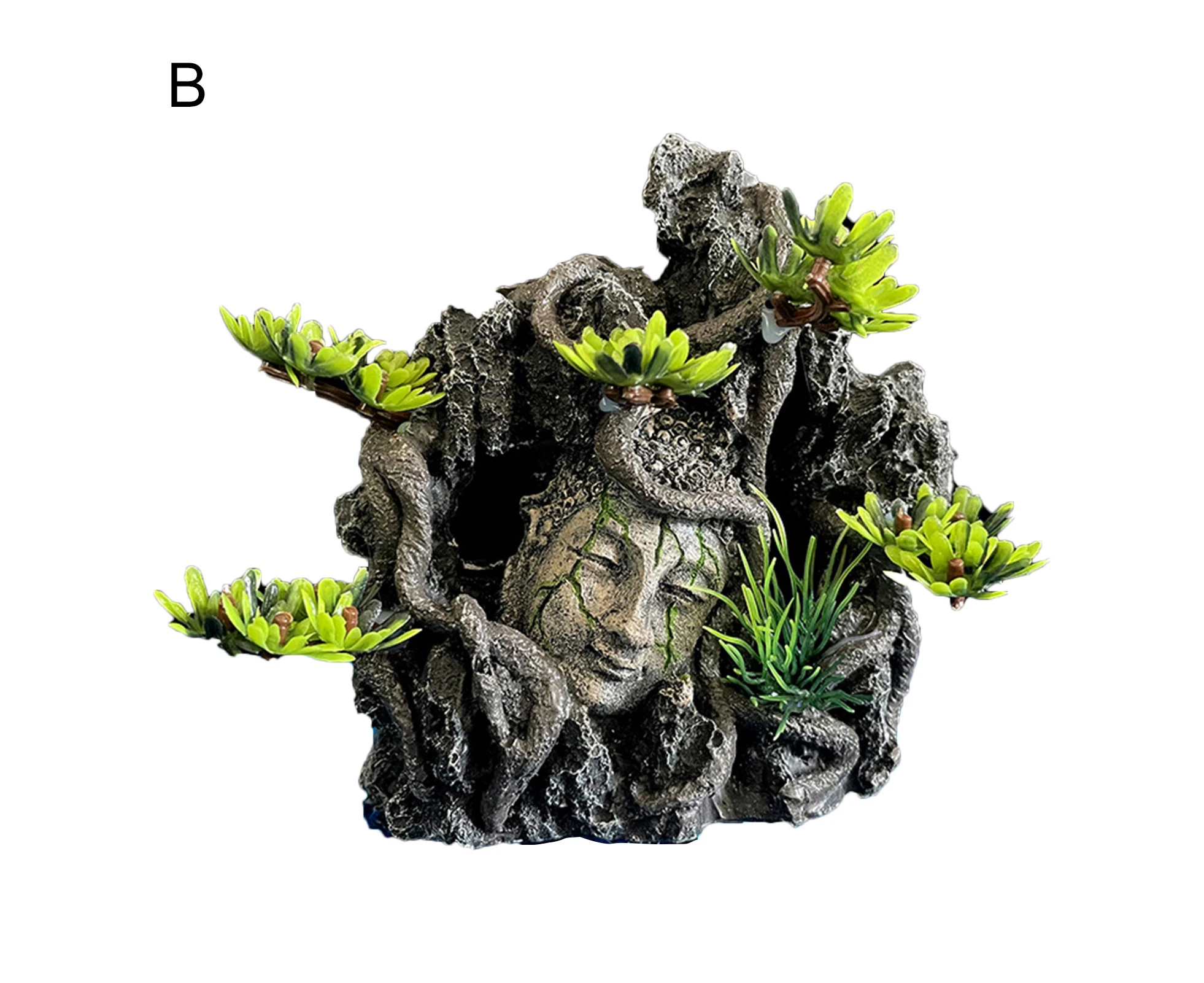 Aquarium Rockery Artificial Moss Landscaping Crafts Fish Tank Simulation Rock Decoration Aquarium Accessories