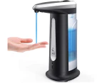 Automatic Hand Soap Dispenser 400ml Touchless ABS Sanitizer Liquid Lotion Dispenser Shower Bath Shampoo Dispenser with Built-in Infrared Smart Sensor