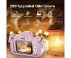 Kids Camera for Girls and Boys, Kids Digital Dual Camera 2.0 Inches Screen 20MP Video Camcorder Anti-Drop Children Cartoon Selfie Camera, Camera for Kids w