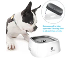 Dog Bowl Dog Water Bowl No-Spill Pet Water Bowl Slow Water Feeder Dog Bowl No-Slip Pet Water Dispenser 35oz Feeder Bowl for Dogs and Cats