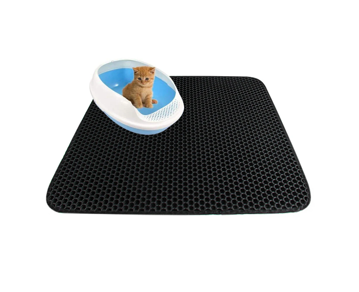 Cat Litter Trapper Litter Mat,Cat Mat,Litter Box Mat Water Proof Layer