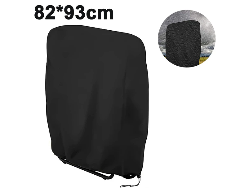 Folding chair cover protective cover, lounger hood 190D Oxford Foldable deck chair cover waterproof, windproof, UV-resistant, for garden lounger sun lounge