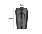 Double Walled Insulated Stainless Vacuum Coffee Travel Mug