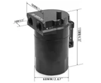 Oil Catch Tank Aluminum With Filter Oil Can Collection Container Oil Collector Oil Container Pcv
