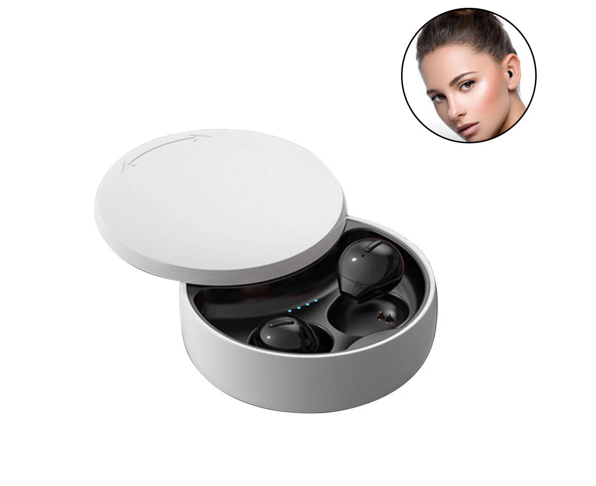 Smallest True Wireless Earbuds, Mini Bluetooth 5.0 Headphones