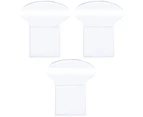 3Pcs Toilet Seat Lifter Handle Toilet Cover Handle Avoid Touching Toilet Seat Lifter Maintain Hand Hygiene - White