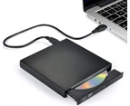 External DVD Drive with CD Burner (COMBO), USB Interface, Readable CD, VCD, DVD, MP3 Discs Can Burn CD Discs At The Same Time,Laptops and Desktops