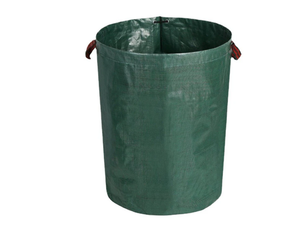 500L Large Lawn Pool Garden Leaf Waste Bag - Green