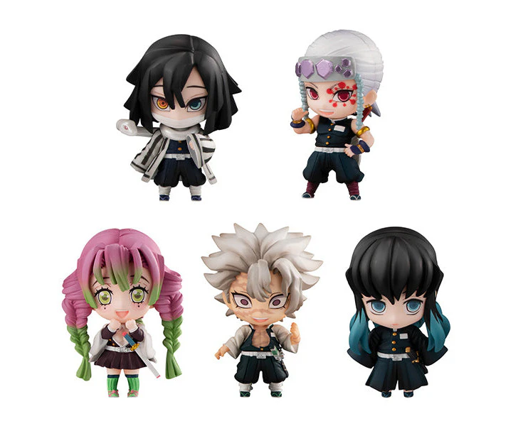 Demon Slayer Tanjiro and the HASHIRAs Mascot set B