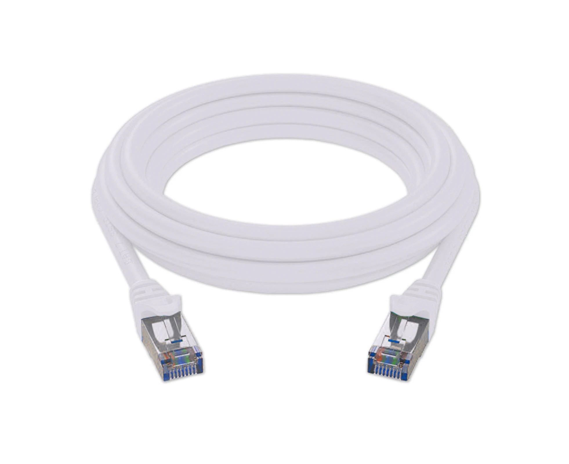 Cat6 Ethernet Cable High Speed 10Gbps RJ45 Internet Networking Patch Cord for PC Router Laptop - White