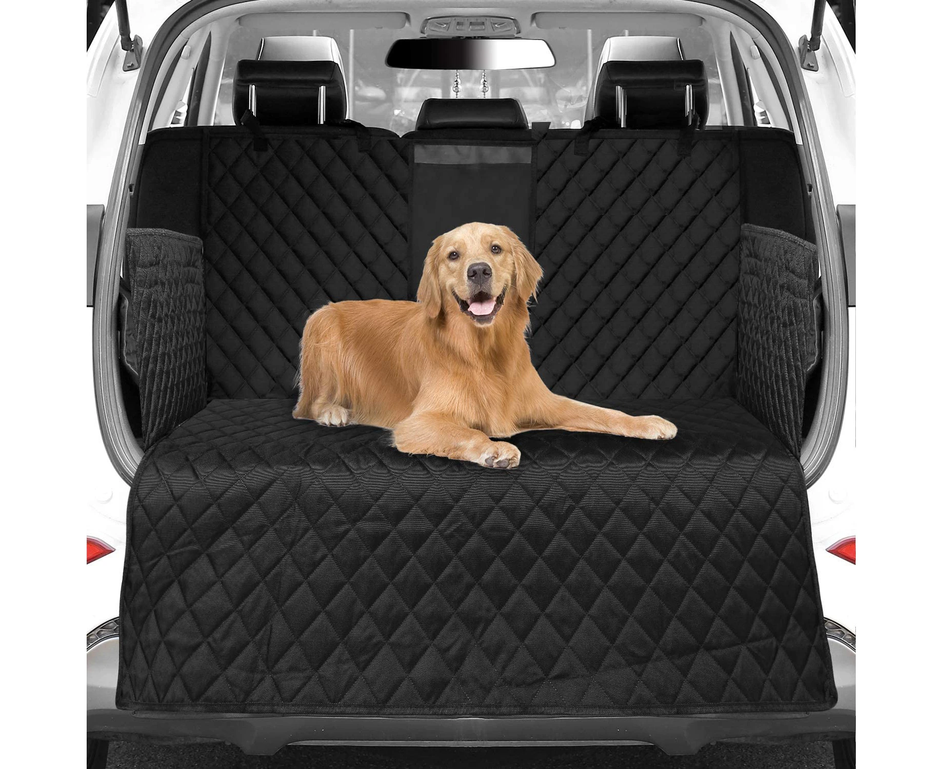 Universal Dog Car Boot Cover Trunk Cover For Most Cars Waterproof & Anti-Slip, 180X103 Cm Dog Car Boot Cover Suv And Vans