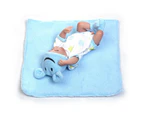 NPK 11'' Mini Reborn Babies Girl boy Full Silicone Vinyl Cute twins bebe Dolls Lifelike Bebes Reborns For Toddler Bathing doll